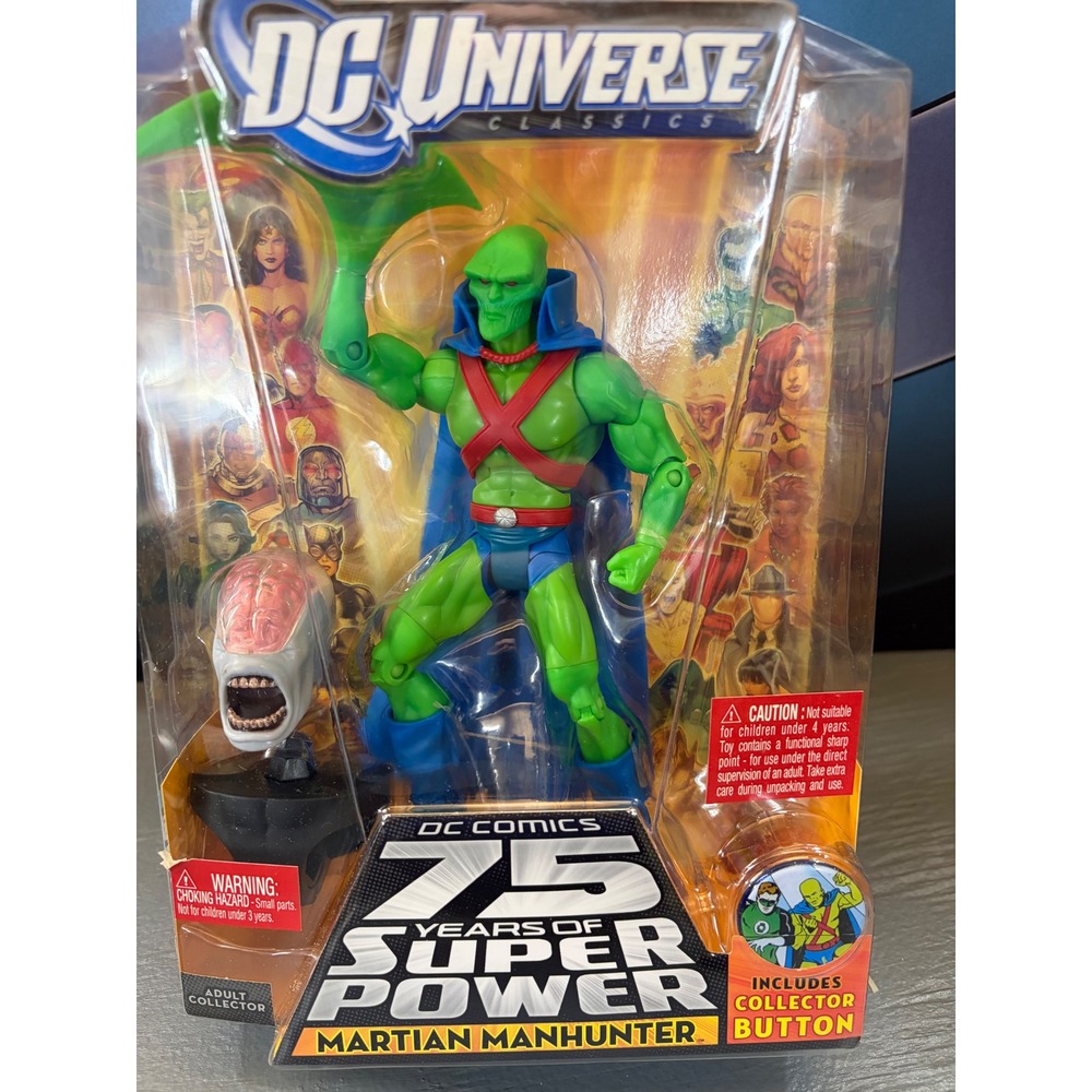 Mattel - DC Universe - Martian Manhunter (Axe Hand Variant) (Validus)